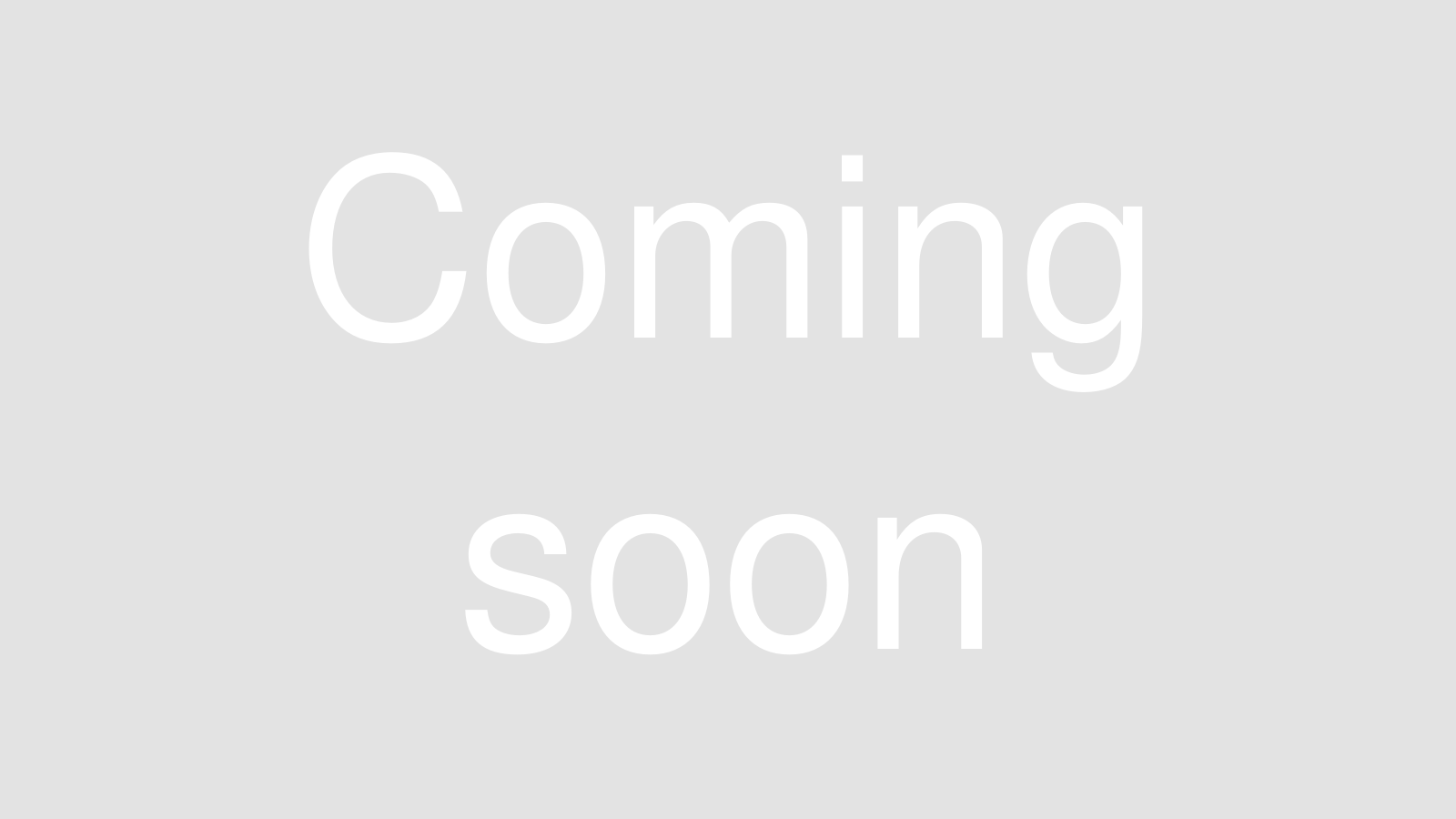 comingsoon